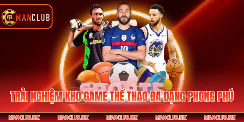 Trải nghiệm kho game thể thao đa dạng phong phú